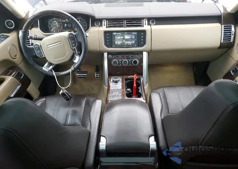 2016 Land Rover Range Rover Supercharged from USA, damaged, VIN SALGS2EF8GA250536